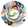 The Little Prince DIY Stickers - 50 Waterproof Sheets for Journals, Phone Cases, Notebooks, & More