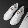 Sommer neue Herrenschuhe atmungsaktiv lässige Sport-Board-Schuhe Herren koreanische Version trendige Stickerei vielseitige Schnür-Canvas kleine weiße Schuhe