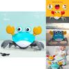 Interactive Crawling Crab Toy For Kids With Led Light And Obstacle Avoidance Functions