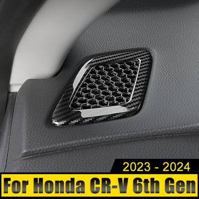 Accessori Auto Per Honda CR-V CRV 6a Generazione 2023 2024 2025 Ibrida ABS Pannello Cruscotto Laterale Bocchetta di Ventilazione Aria Condizionata Adesivi