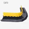 Five-Line Rubber PVC Speed Bump Cable Protector for Outdoor Use