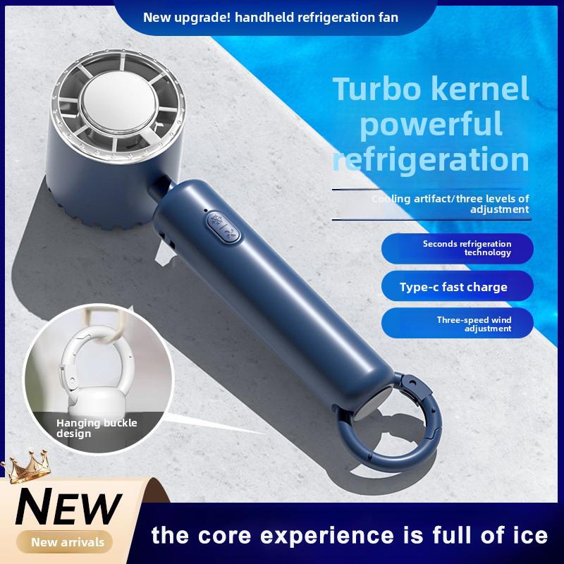 

3 Speeds Fan Cooling Fan Camping Outdoor 2000mAh Battery Lightweight Portable 90 ° Rotation Desktop Mountaineering Buckle Fans