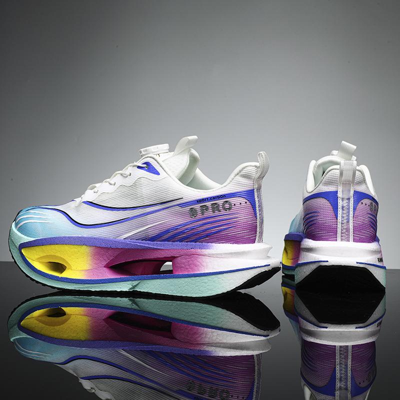 Pánské Samootáčivá přezka Sportovní Běžecké Pohodlné Atletické Protiskluzové Tenisky Uhlíková deska Speciální Prodyšné Lehké