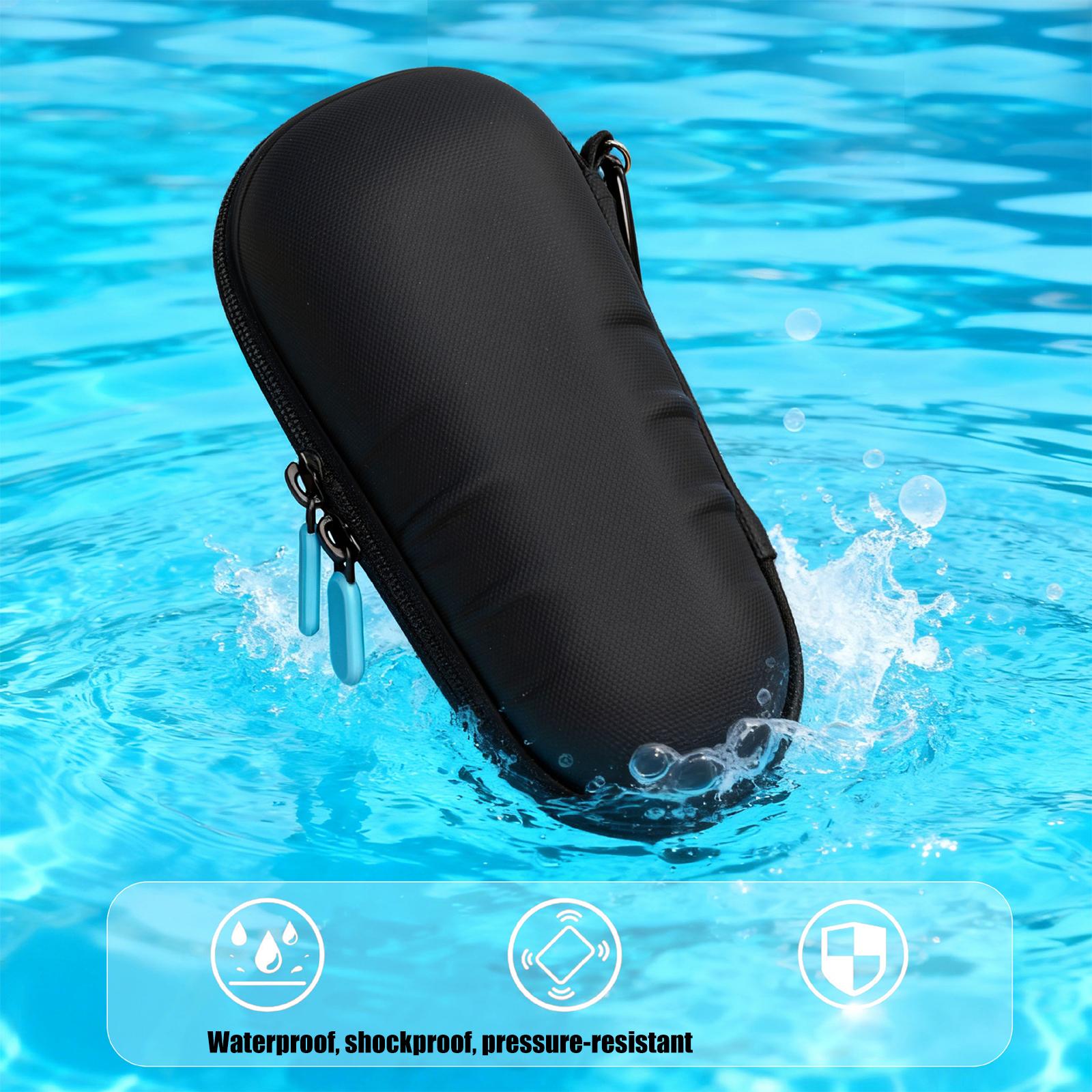 

Precise Molded Interior Shaver Storage Box Bag for Electric Razors Offering Secure Hold and Multiple Pocket Compartments 1