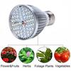 60W 60LED žárovka s plným spektrem pro pěstování rostlin pro hydroponické pěstování rostlin