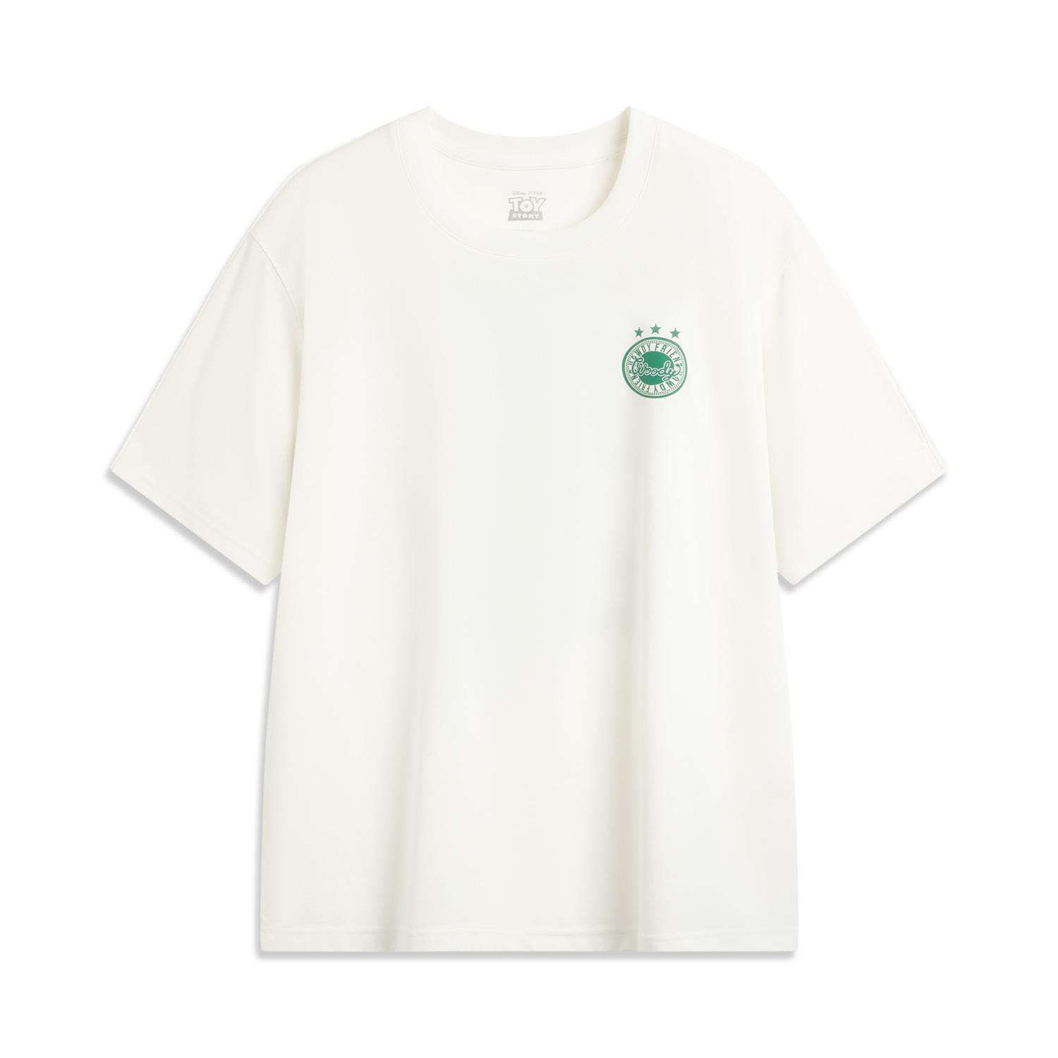 

Li Ning X Серия Disney История игрушек Американский Ретро Повседневный Простой Принт Cool Dry Удобный Дышащий Футболка с Круглым Вырезом и Коротким Рукавом AHSV677-1 XXL