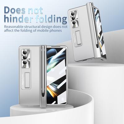 Anti -Knock Screen Glass Film Folding Case For Samsung Galaxy Z Fold 4 Fold4 Fold3 Fold 3 Zfold4 Full Body S Pen Cover