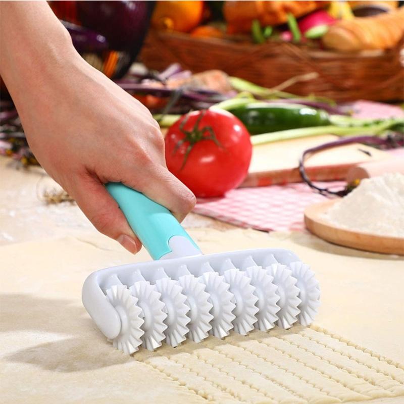 37Pieces Fondant Ribbon Cutter Wheel Roller Pastry Mold Dough Lattice Cutter 4 Different Gears Embosser Set Tool Kitchen