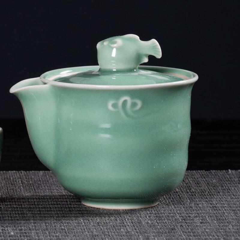 Chinese Pottery Travel Tea Set