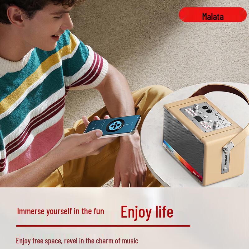 Malata M+9225 Portable Outdoor KTV Bluetooth Speaker CN plug (adapter included)