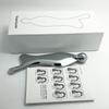 3D Roller Massager & V-Face Zinc Alloy Gua Sha Board - Facial Slimming & Lifting Tool