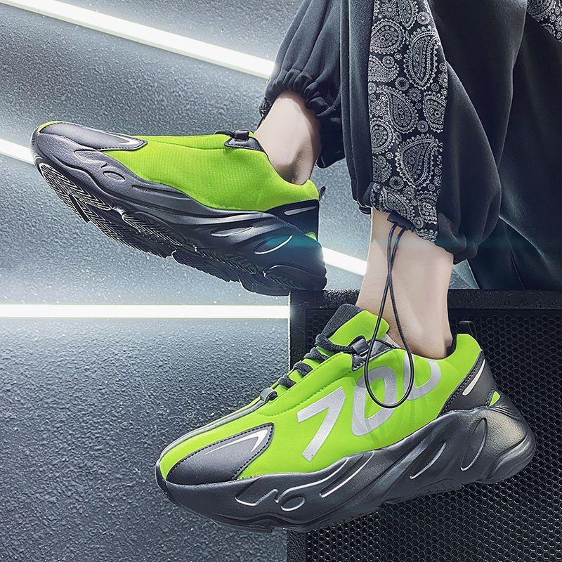 Daddy Schuhe Herren Herbst neue Herrenschuhe Koreanische Version Trend lässig vielseitig Plateau Sportschuhe Student Laufschuhe