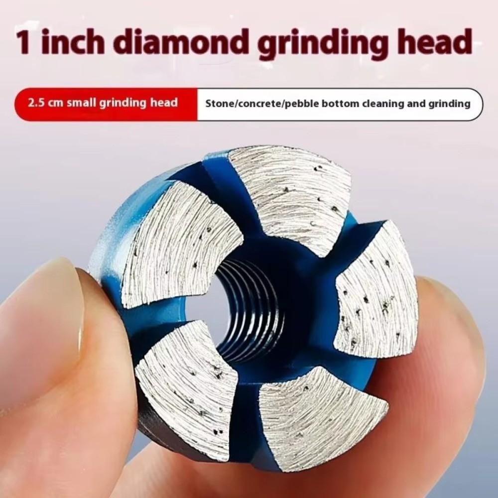 Multifunctional 1 Inch Diamond Flat Grinding Head Portable Flat Grinding Head  for Polishing