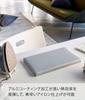 Yamazaki Jitsugyo Flat Type Ironing Board Aluminum W31 X X H2cm Compact Space Saving 4991 Gray Approx. D18.5