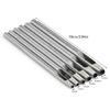 6Pcs Hollow Leather Hole Punches for Leather Watch Bands Belts Canvas Leather Round Hole Puncher Leather Working Tool