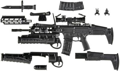 TOMYTEC Little Armory LA112 Type 20 Rifle Grenade Launcher Unpainted Assembly Runner Kit 335634 1/12 &