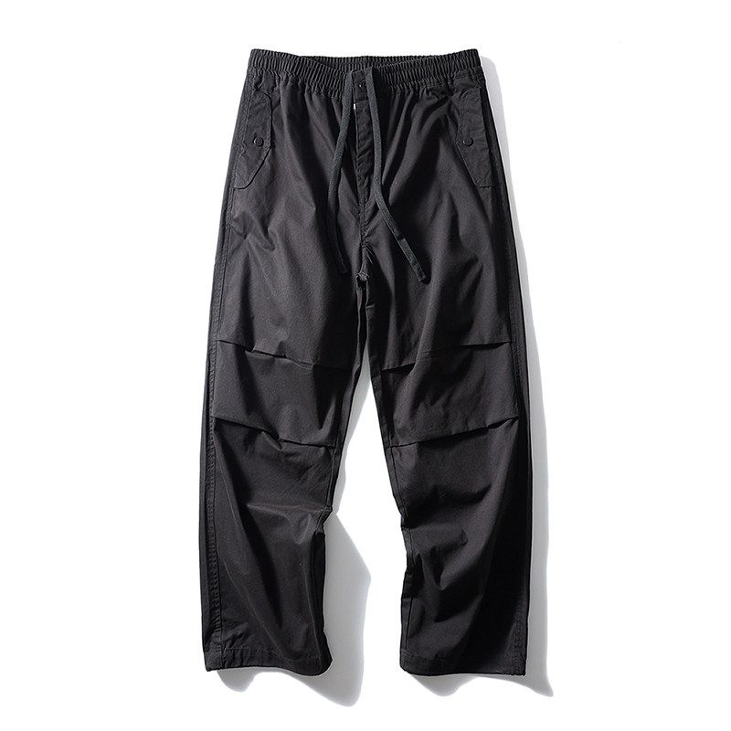 Japanese-Style Retro Loose Cotton Overalls Men 2024 New Spring and Autumn Pants Export Men's Pants Casual Pants