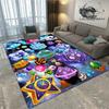Spiel B-blox Früchte bedruckter Teppich Rutschfester Teppich Außen Teppiche Läufer Wohnzimmer Schlafzimmer Dekor Teppich für Schlafzimmer Geburtstagsgeschenk