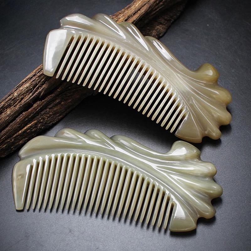 Beidouyang Yak Horn Carved Comb
