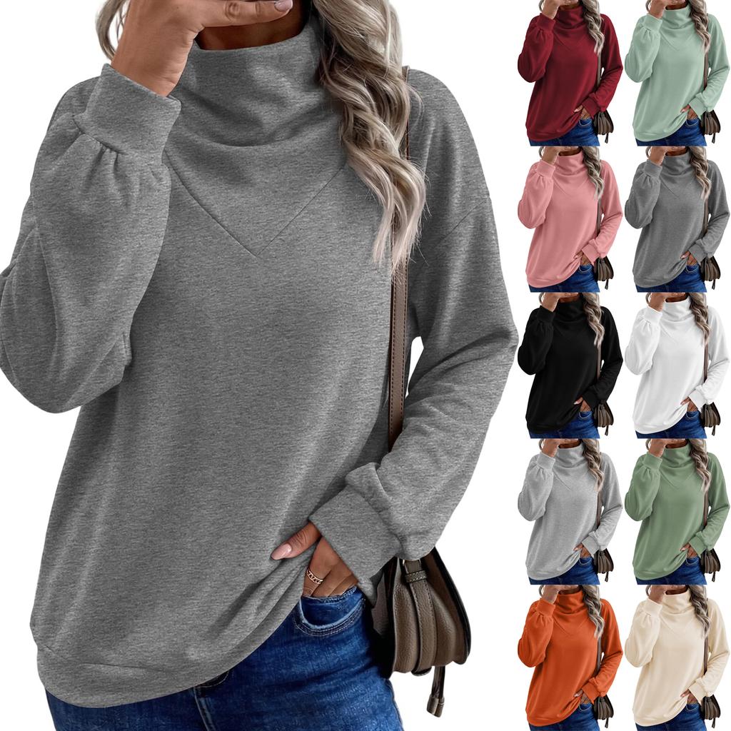 Women's Casual Long Sleeve T-Shirt Top for Everyday Wear
