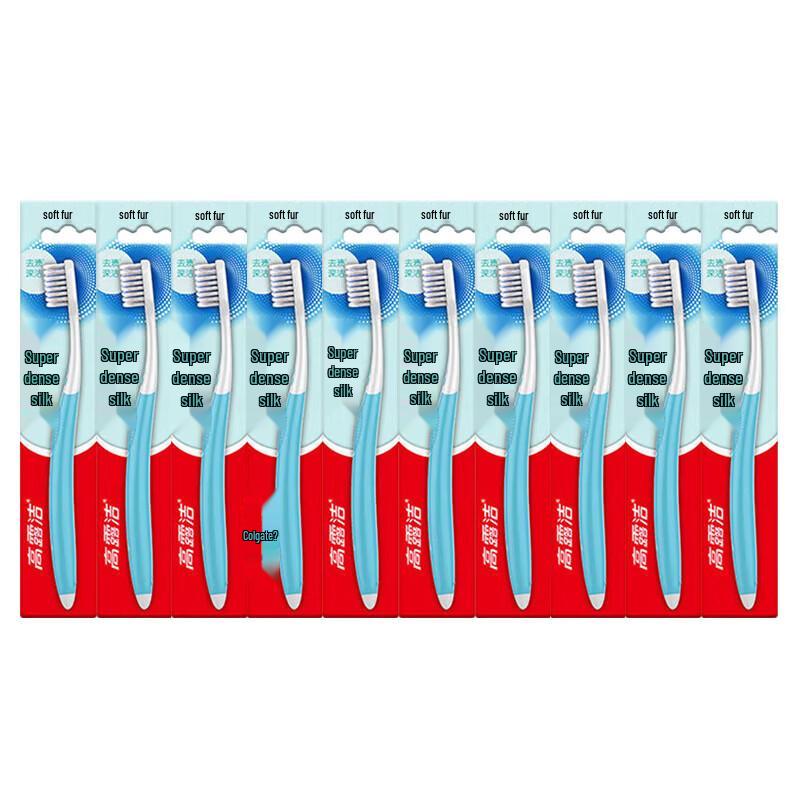 Colgate Ultra-Dense Soft Bristle Toothbrush 10-Pack