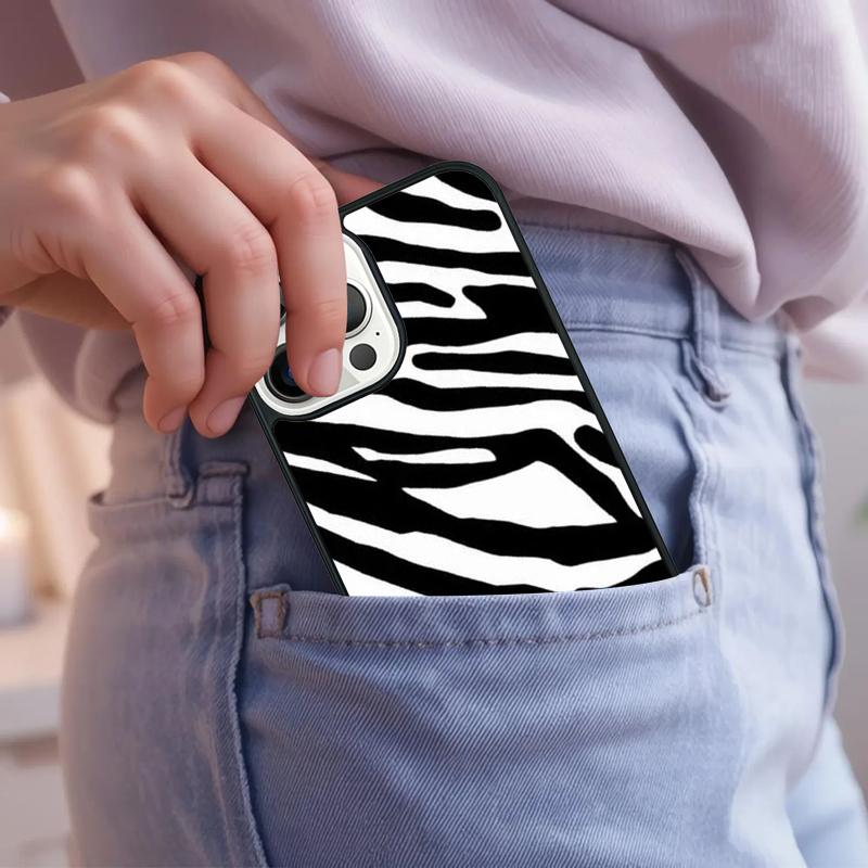 Dalmatiner Kuh Zebra Muster Handyhülle Für iPhone 17 Air 15 16e 14 13 Pro Max Coque 12 11 Pro Max PLUS Hülle