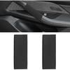 2PCS Car Grab Handle Cover, Anti-Scratch Auto Inner Front Rear Door Pull Handle Cover, PU Leather Door Grip Gloves Protector Auto Interior Decoration