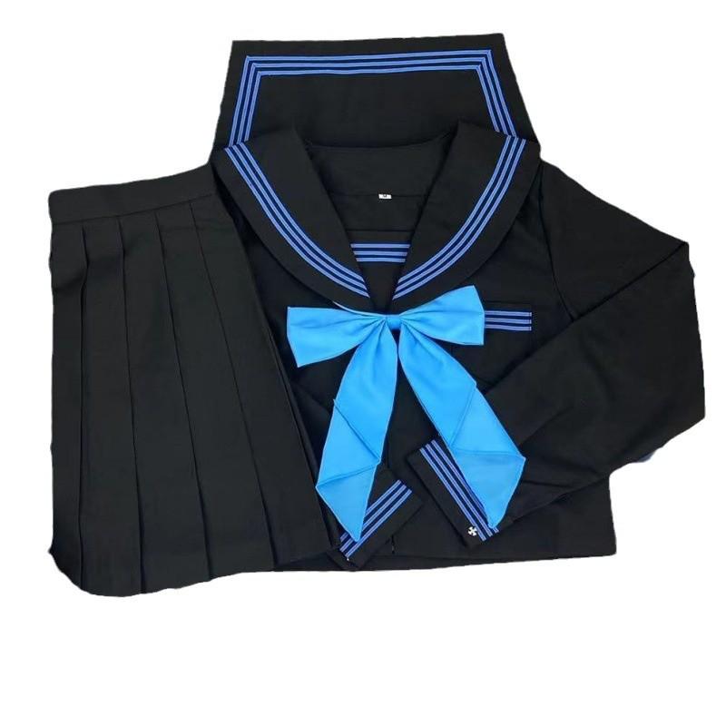 Authentic Japanese Blue Sailor Uniform - Bad Girl Academy Style (Women's Intermediate Set)