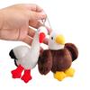 12Cm Simulated Pelican Swan Plush Toy White Headed Weng Doll Toucan Pendant Small Doll Backpack Pendant Cute Gift