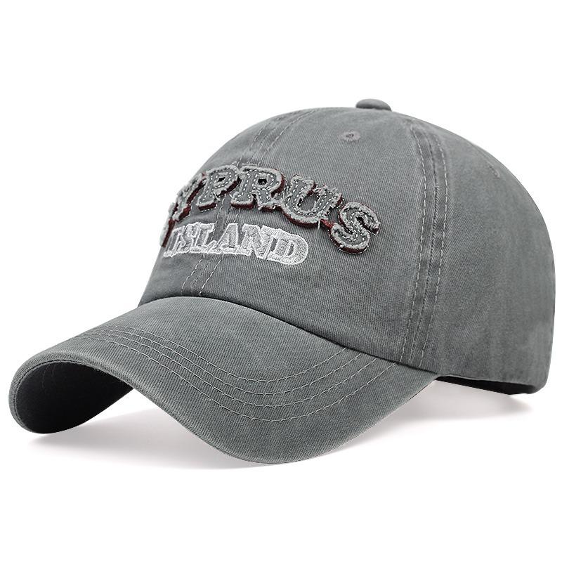 Retro Cap for Women Sunshade Peaked Caps Letter Unisex Outdoor Sunscreen Baseball Hat