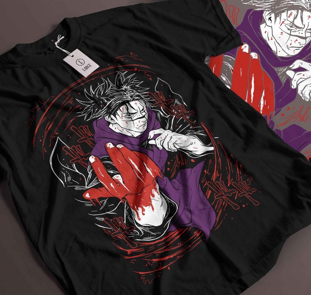 Choso Shirt Sukuna Jujutsu Kaisen Anime Gojo Satoru Itadori Hooded Shirt Gift192