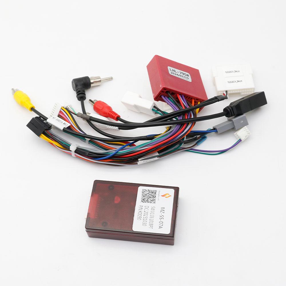 Auto 16PIN Android Kabelbaum Adapter Canbus Box Decoder Für Mazda 6 Atenza CX-5 CX5 2012-2016