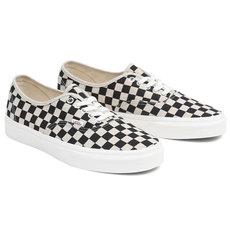 Vans Unisex Authentic Eco Theory Checkerboard Black White VN0A5KRD705
