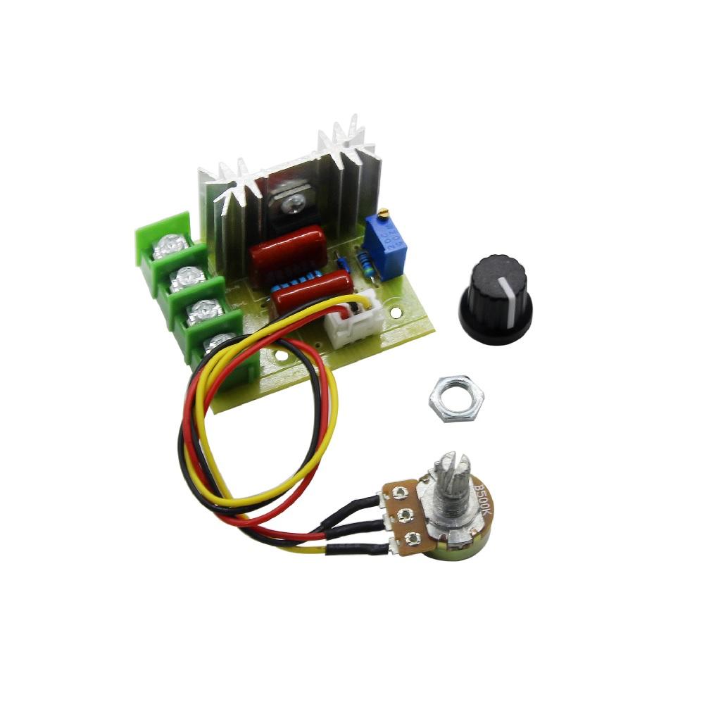 AC 110V 220V 2000W High Power SCR Voltage Regulator Dimmer Motor Speed Controlle