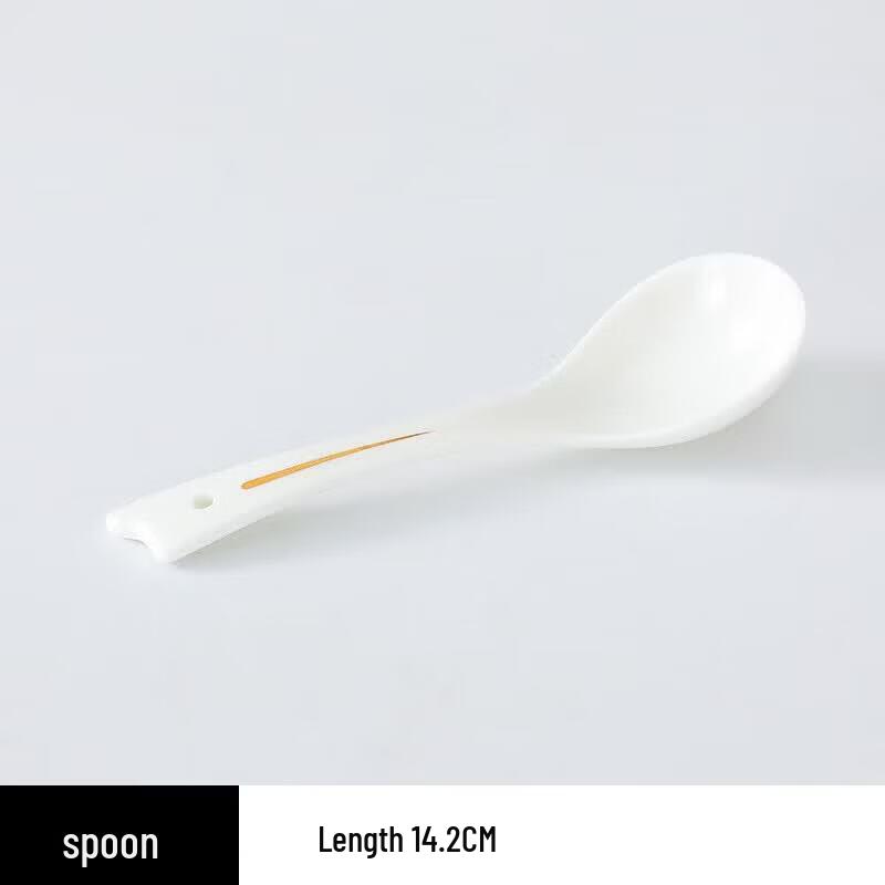 Shengxinhui Five-Star Hotel Style Ceramic Tableware - Phoenix Tail Spoons
