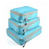 Luggage Organizer Set Travel Compression Packing Cubes Suitcase Zipper Foldable Storage Bag for Clothes Shoes Accessories
