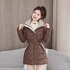 Women Winter Thick Warm Jacket Long Parkas Hooded Overcoat Windproof Casual Student Coat
