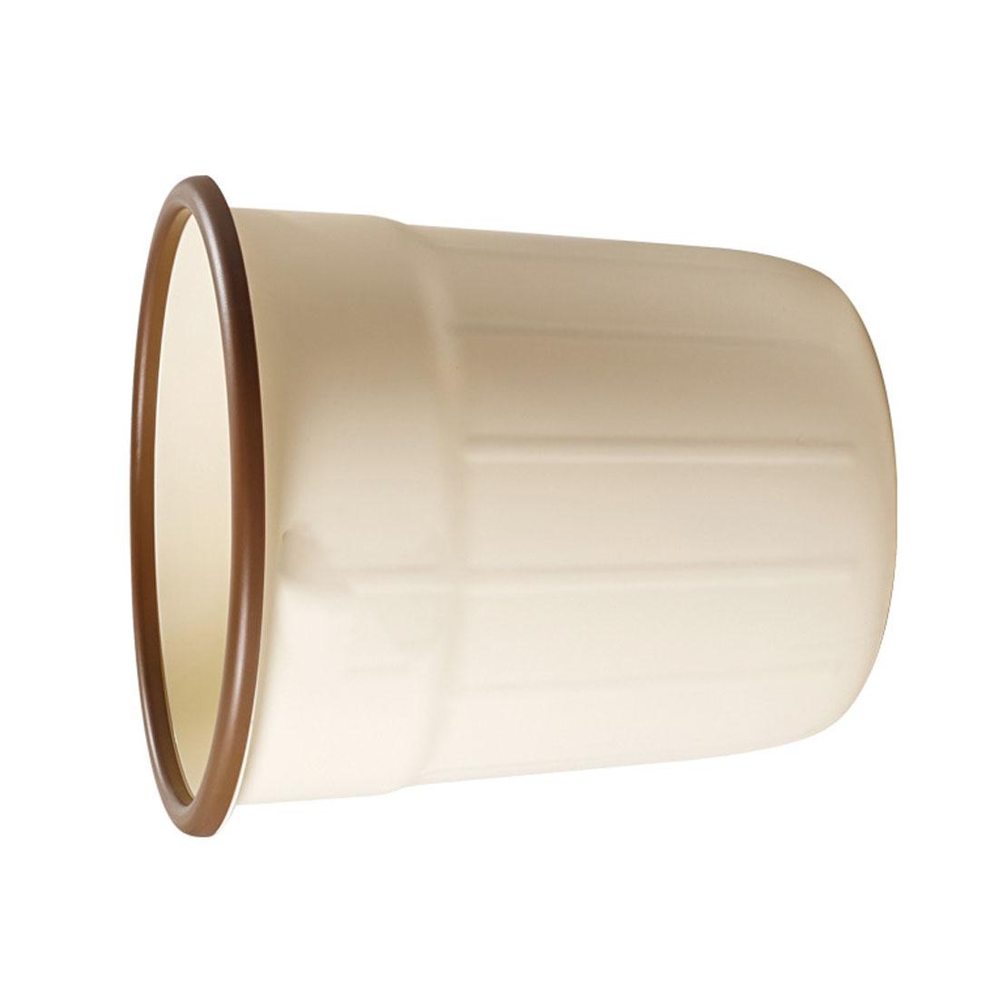 

Small Trash Can Plastic Wastebasket Open Top Garbage Container Bin for Kids Rooms Bathroom Office Bedroom Kitchen