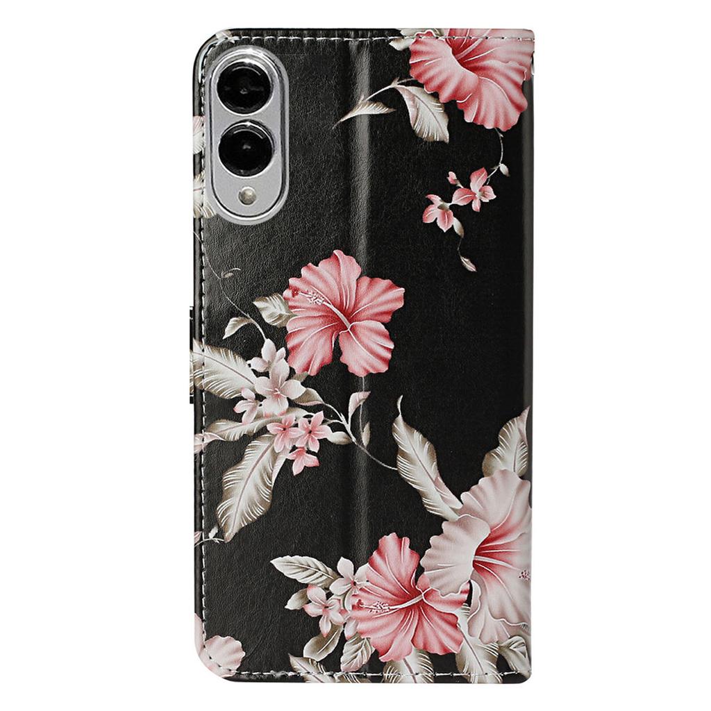 For Samsung Galaxy S25 Edge Case Pattern PU Leather Flip Phone Cover