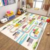 City Map Traffic Game Carpet Children's Carpet Crawling Mat