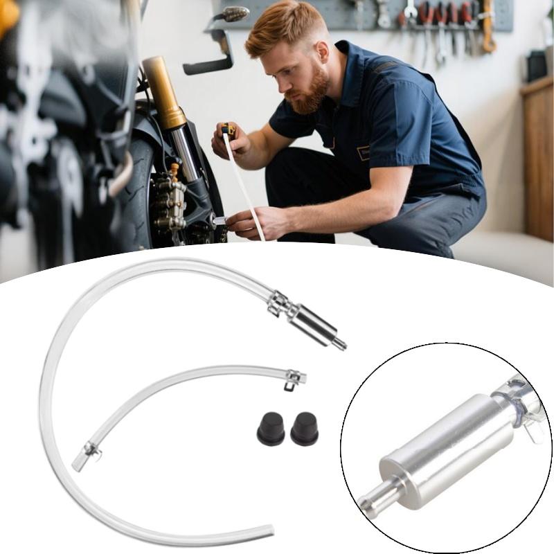 500mm Hose with One Way Valve Tube Bleeding Tool Replacement Adapter Hose Kit Car Motorcycle Clutch Hydraulic Brake Bleeder Kit