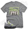 DEAD PRESIDENTS Sneaker Shirt To Match J1 4 Neon Green Air Max 95 YeezReel
