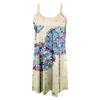 Women's Fashion Summer Printed Strapless Camisole Sleeveless Sling Dress