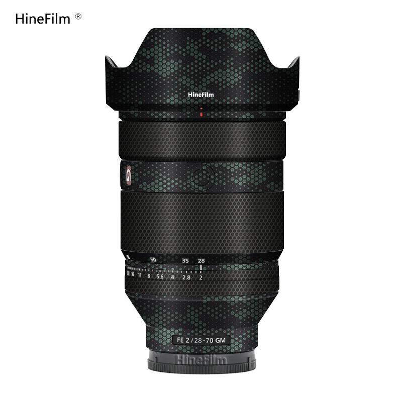 Hinefilm Skin for Sony 2870F2 Lens Skin for Sony 28-70mm F2 GM Lens Sticker FE28-70 f2G Lens Skin 28 70 f2 Wrap Cover 2870GM