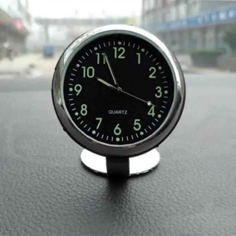 Car Clock Ornaments Automotive Digital Decoration Charms Automobiles Interior Dashboard Watch Decor in Auto Accessories