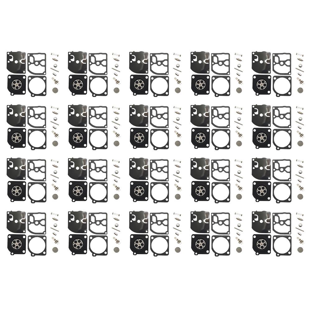 20pcs Carburetor Rebuild Overhaul Kit For Stihl MS210 MS230 MS250 021 023 Chainsaws Replacement Spare Part 1123 007 1060