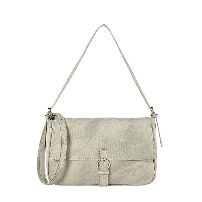 Leisure Soft Leather Shoulder Bag, Envelope Bag, Large Capacity for Work and Commuting Cross-body Bag