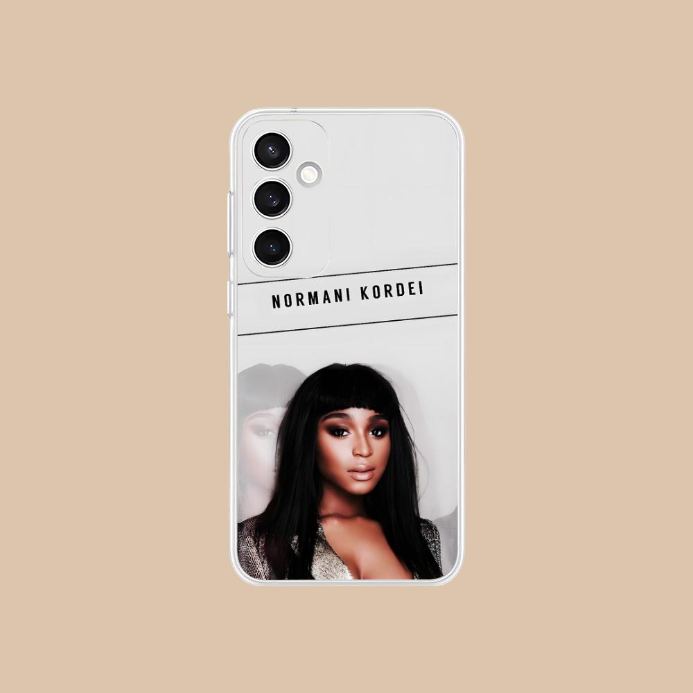 Normani Kordei Transparante Mobiele Telefoonhoes voor Samsung Galaxy S25 S24 S23 S22 S21Plus FE Ultra Kleurrijke Hoes