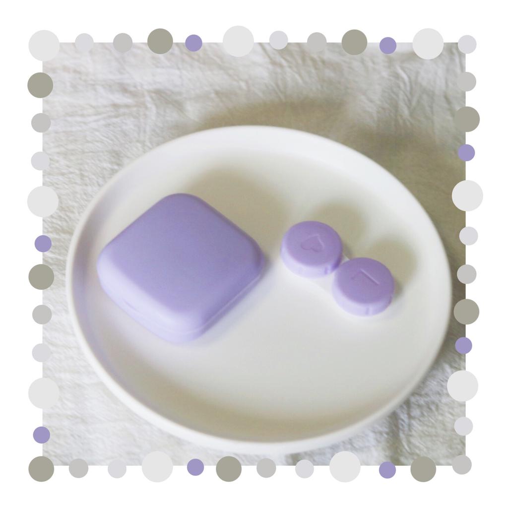 Kontaktlinsen-Pflegebox ist kompakt und praktisch für Geschäftsreisen. Macaron Kosmetische Kontaktlinsenbehälter Niedliche Box