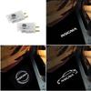 2PCS Car Door Projector Decor Lamps LED Welcome Lights for Opel Insignia 2009-2018 OPC Auto Interior Decoration Accessories